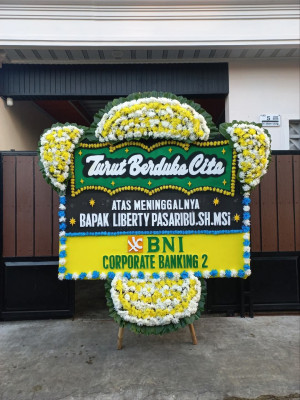 Papan Bunga Duka di Jaya Mukti