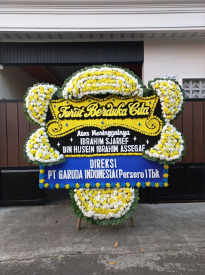 Papan Bunga Duka di Jaya Mukti