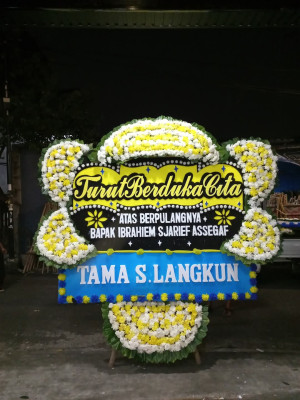 Papan Bunga Duka di Jaya Mukti