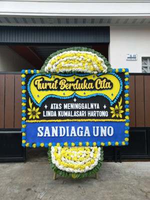 Papan Bunga Duka di Jaya Mukti