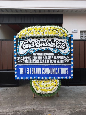 Papan Bunga Duka di Jaya Mukti